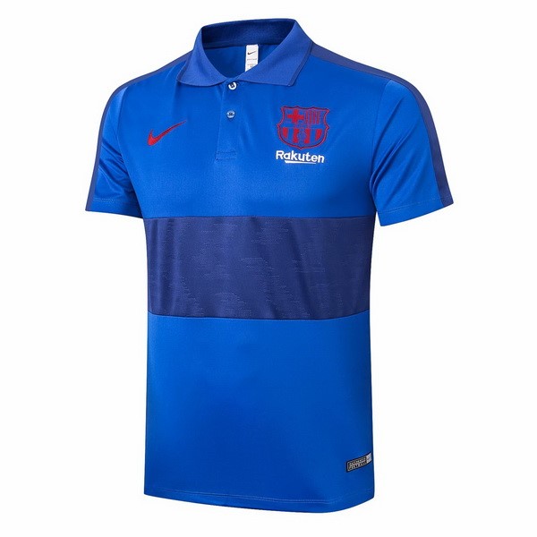 Polo Football Barcelone 2020-21 Bleu